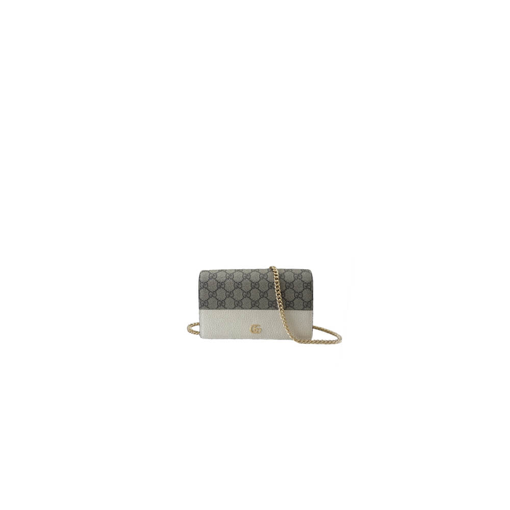 GG Marmont two-tone mini chain bag