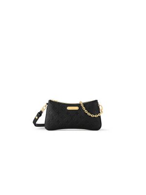 Black LV Liv Pochette
