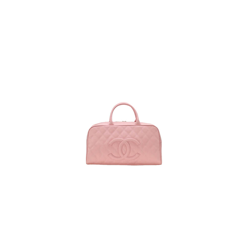 CHANEL Large Vintage Boston Bag