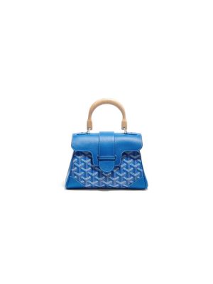 Sky Blue Goyard Saigon Souple Mini Bag