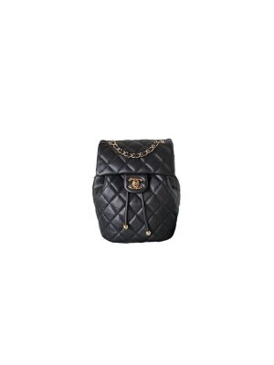 Black CHANEL BACKPACK (high-end grade)