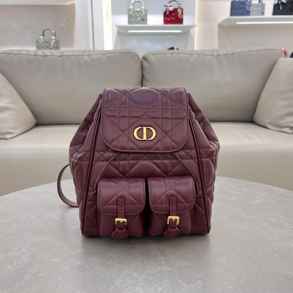 Medium Dior Caro Backpack(High-end Grade) - Image 2