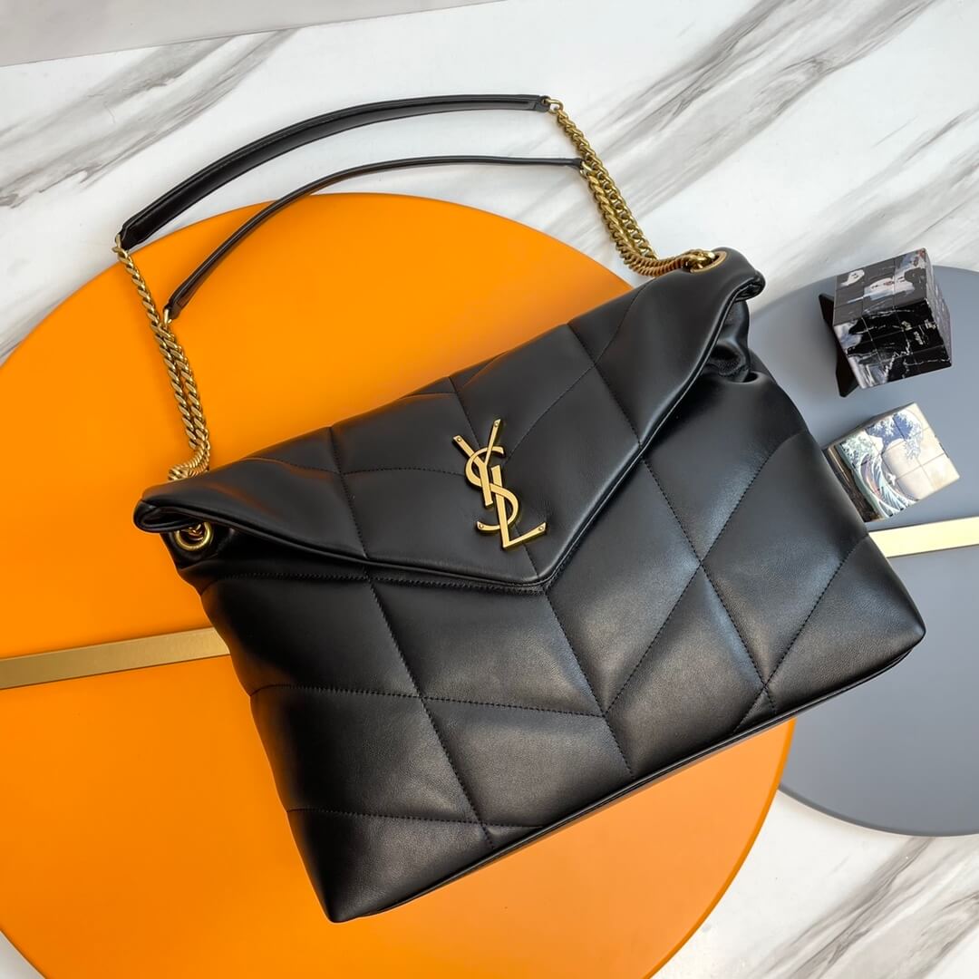 Black YSL PUFFER MEDIUM in Nappa leather - Image 2