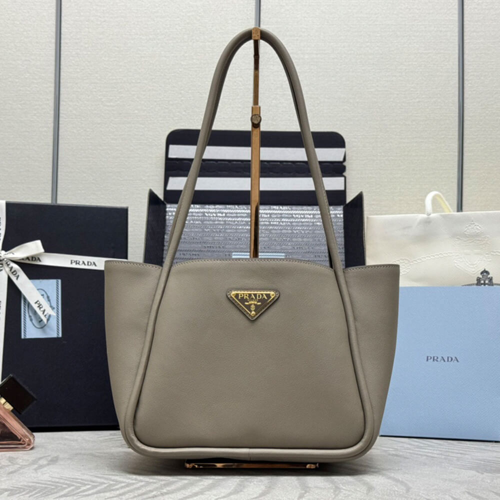 Clay Prada Leather mini tote bag - Image 2