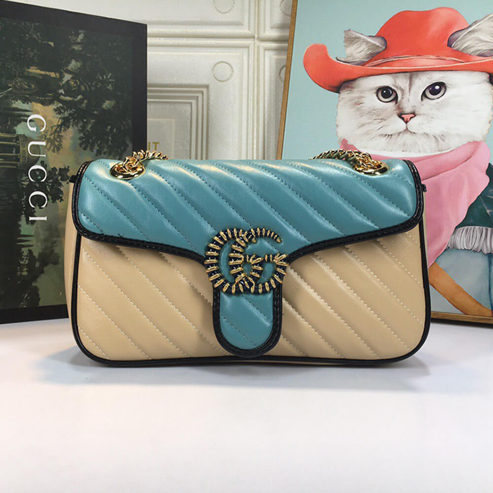 GG Marmont small matelasse shoulder bag - Image 2