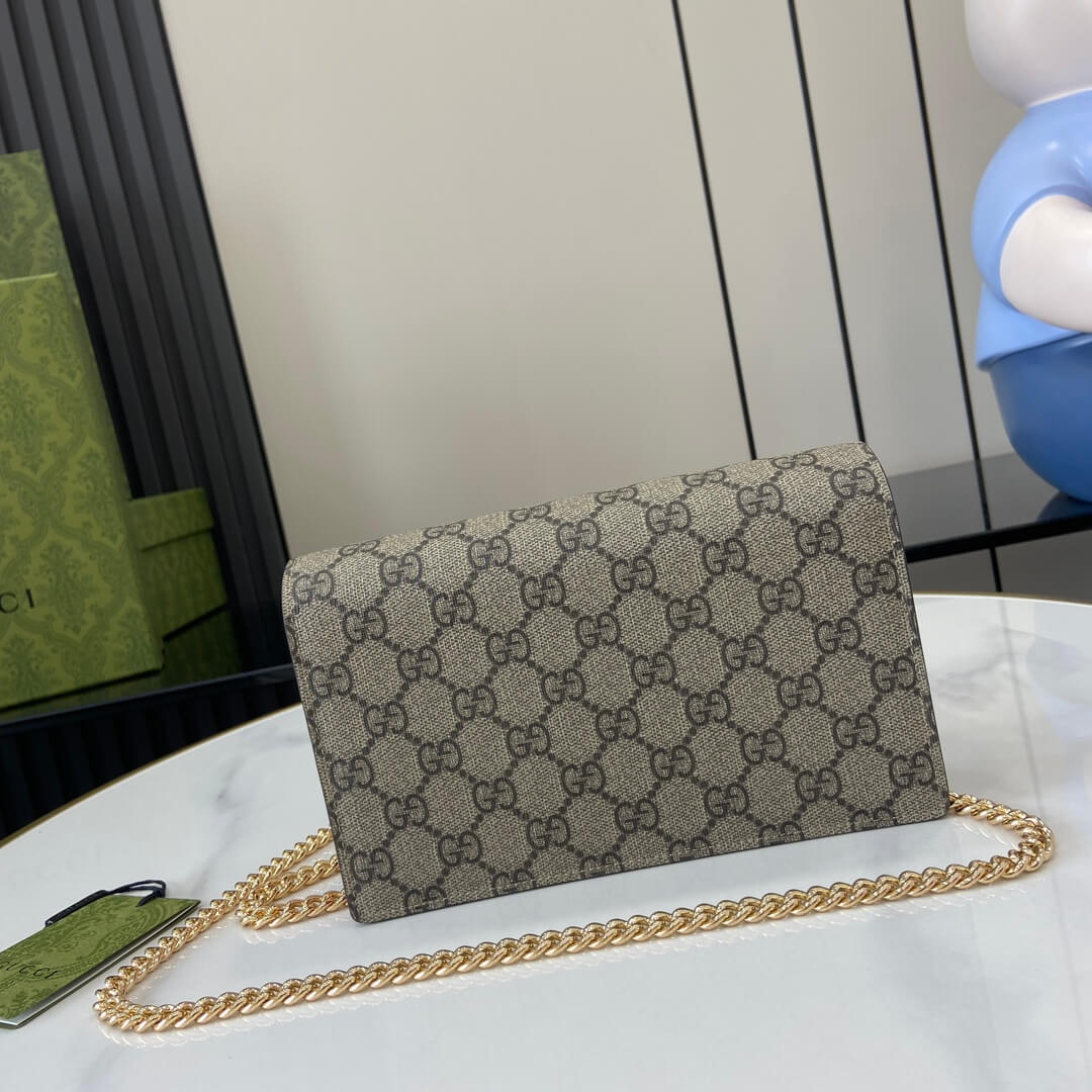 GG Marmont two-tone mini chain bag - Image 4