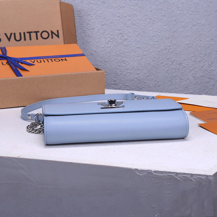LV Lockme Clutch Purse - Image 5