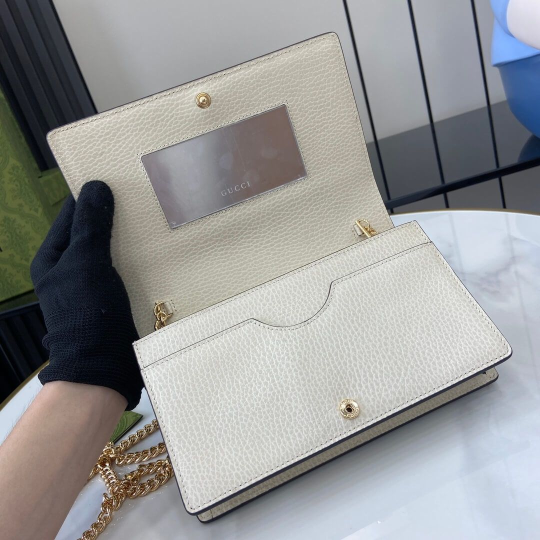 GG Marmont two-tone mini chain bag - Image 6