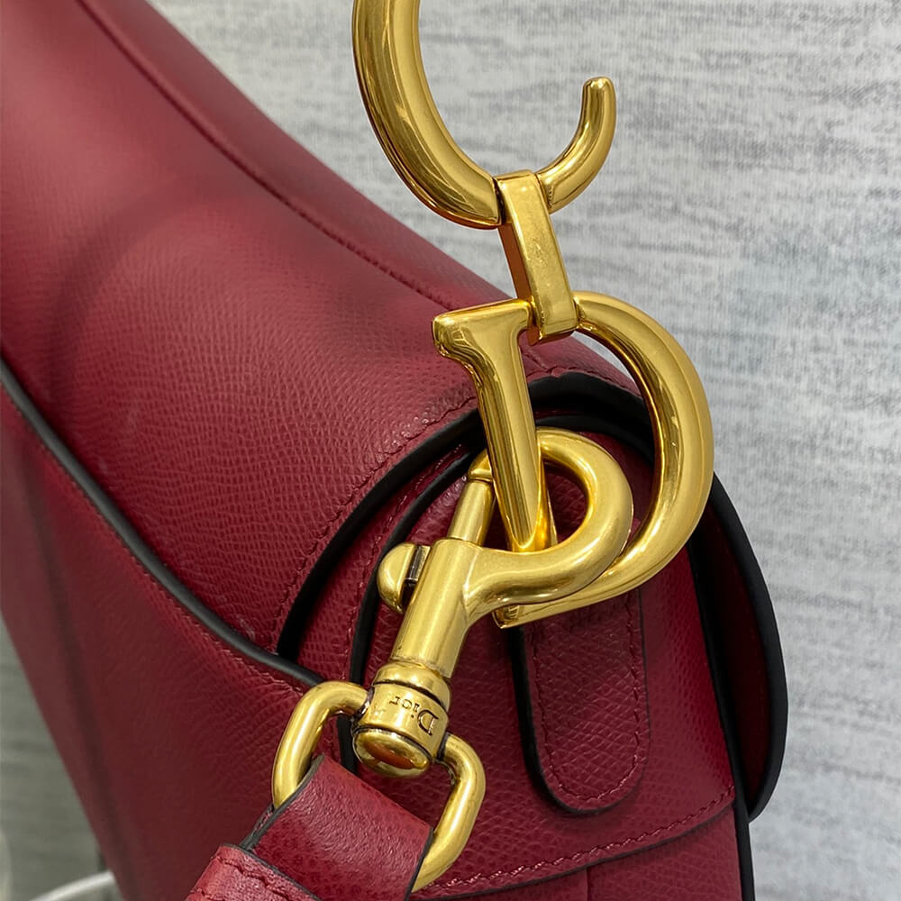 Dior Saddle Bag with Strap - Image 6