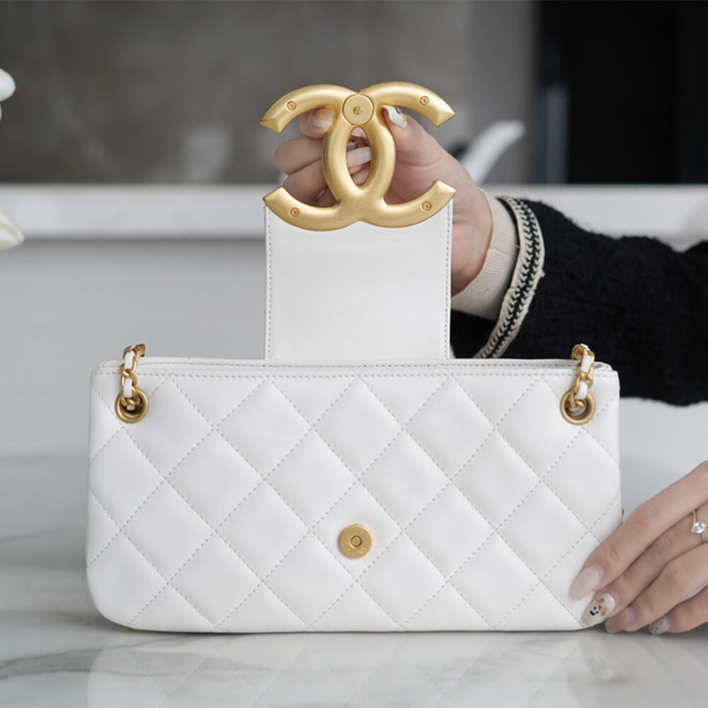 Chanel 24C Logo Baguette - Image 7