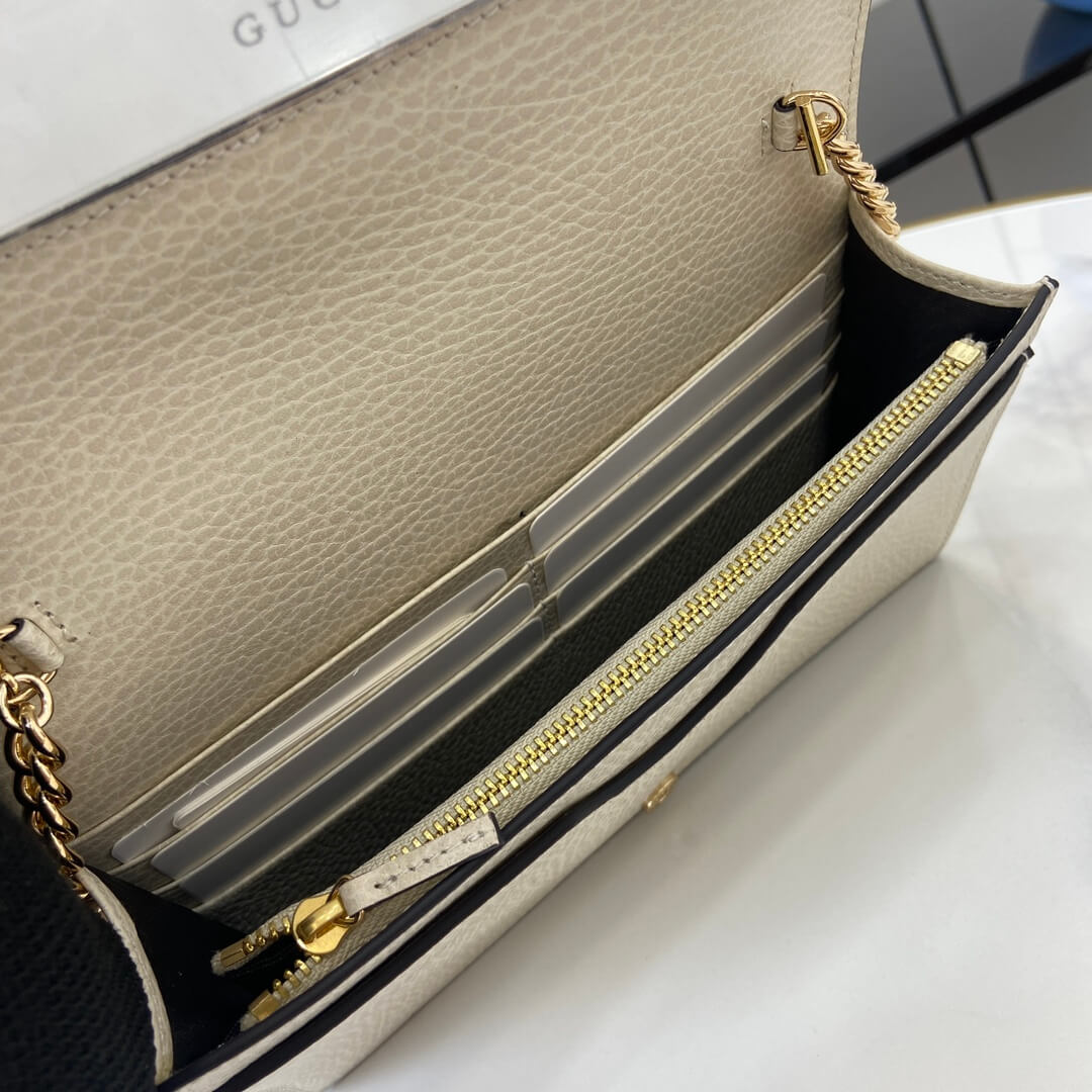 GG Marmont two-tone mini chain bag - Image 8